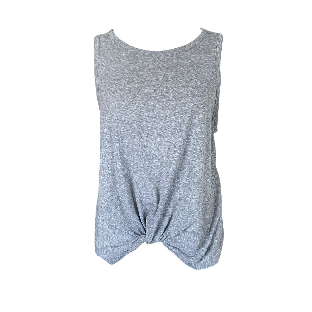 J. Crew women's size small light gray sleeveless workout crewneck tank top